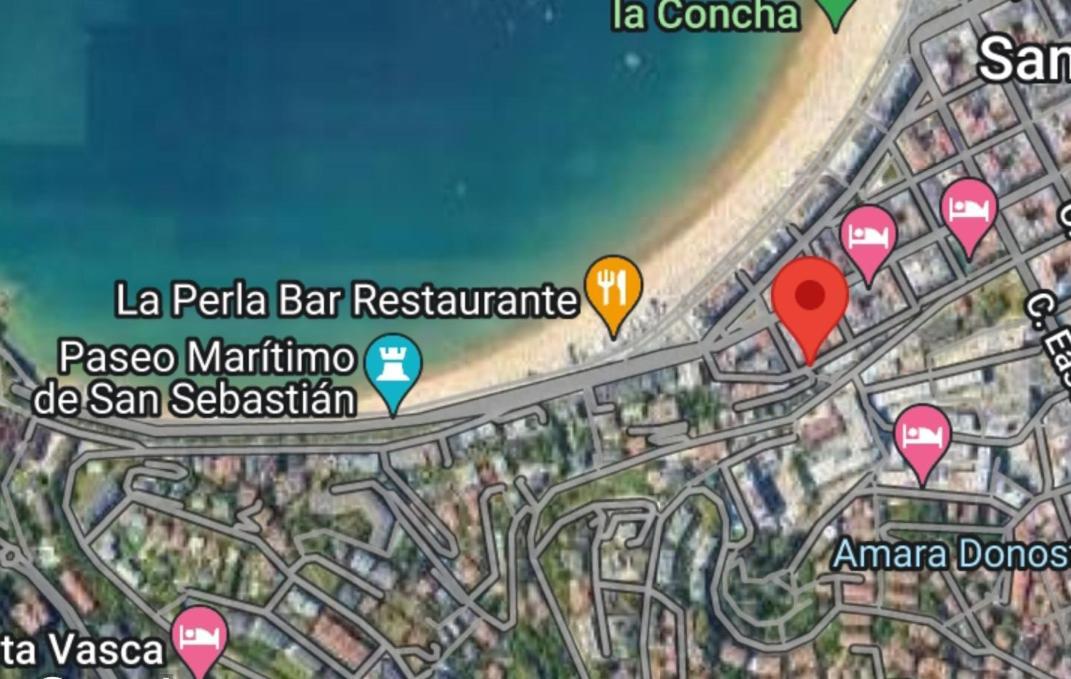 Apartamento La Concha San Sebastián Exteriör bild